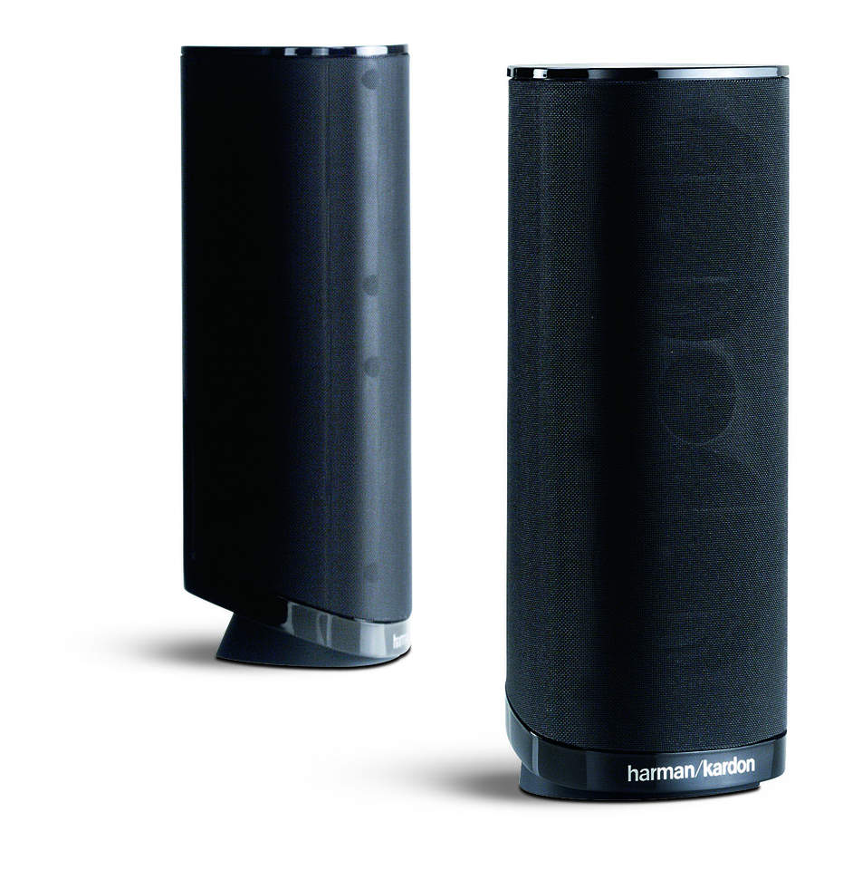 HKS 9 - Black - Compact 2-Way Satellite Speaker - Hero